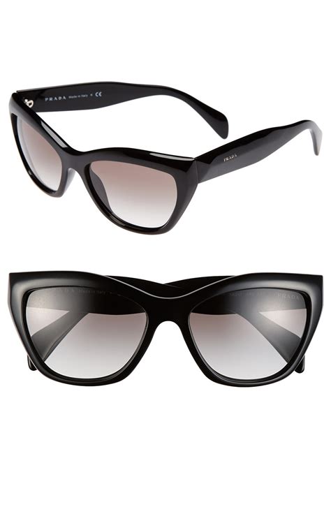 prada cat eye glasses|56mm cat eye sunglasses Prada.